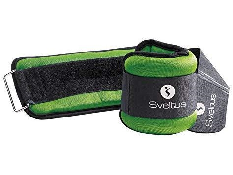 Sveltus lycra viktmanschetter SVELTUS VELTUS 0942 2x1 kg black/green