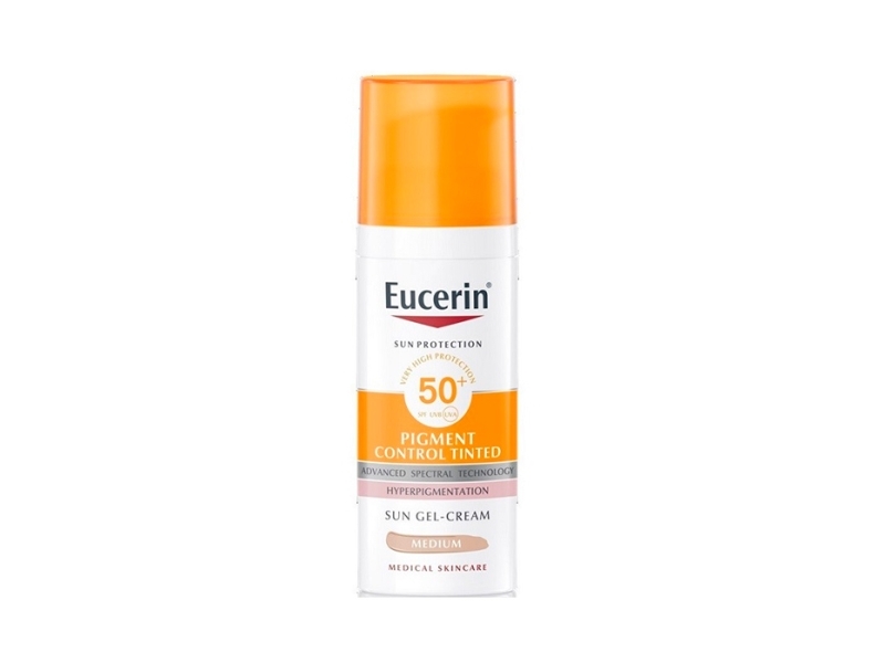 Eucerin Sun Protection Oil Control Tinted Sun Gel-Cream SPF 50+ (Medium) 50 ml