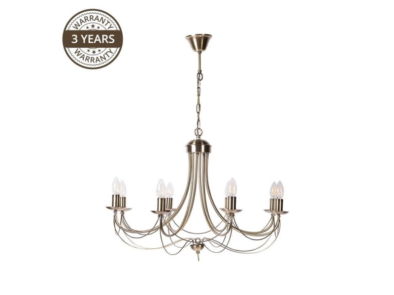 Domoletti Pendant Mariana Md9668 8 8x60w E14