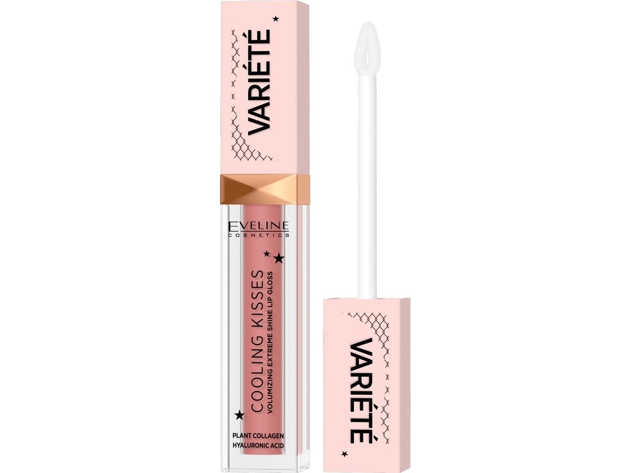Eveline Variete Cooling Kisses Lipglans Kølende/Star Glow 03 Star Glow 6,8 Ml