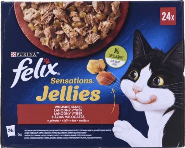 Felix Sensations Landlige Smagsoplevelser I Gelé - 24X 85G