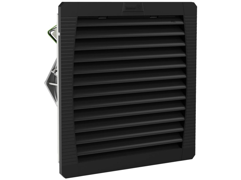 Pfannenberg PF 42500 24DC 54 9011 Suodatinpuhallin 24 V/DC 4,7 W (L x K x S) 252 x 252 x 103 mm 1 kpl 1 kpl