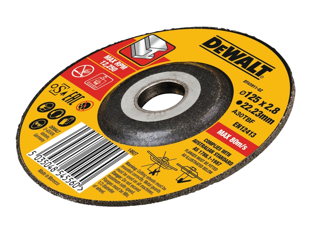 DeWALT - Skärskiva - för metall, betong - 125 mm | Cirkelsåg | GameStuff