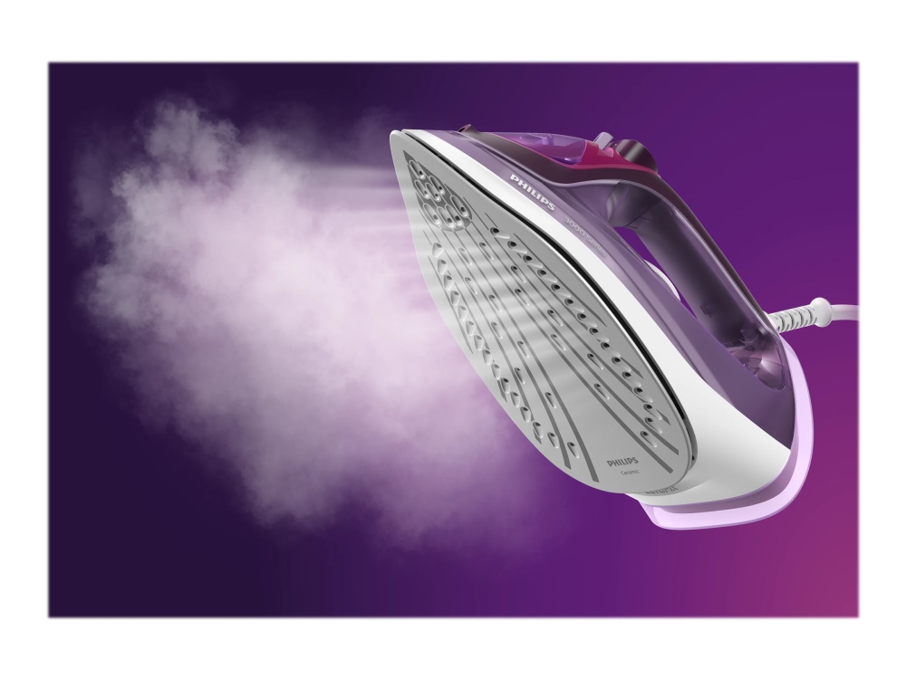 Philips 3000 Series Dst3041 - Dampstrygejern - Såleplade: Keramik - 2600 W