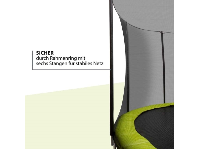 Hudora Fabulous Gartentrampolin Mit Outdoor-Netz 10 Ft 300 Cm