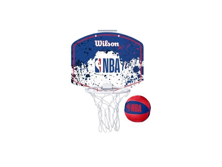 Wilson Nba Team Mini Hoop Nba Rwb Mini-Basketballbrett Mit Ball