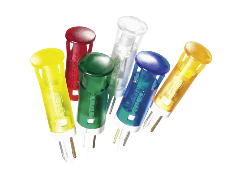 Apem Qs81xxg12 Led-Signalleuchte Grün 12 V/Dc 20 Mcd