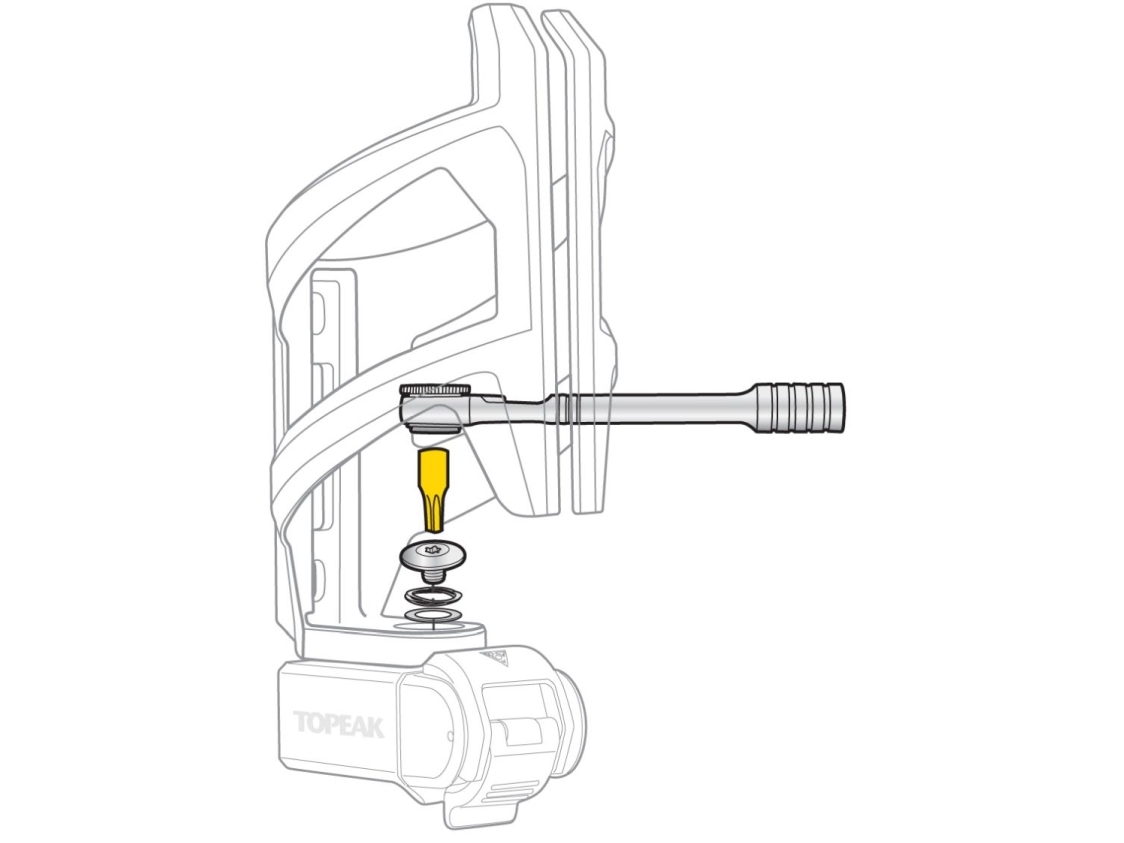 Avain Topeak RATCHET ROCKET LITE DX+, 17 toimintoa