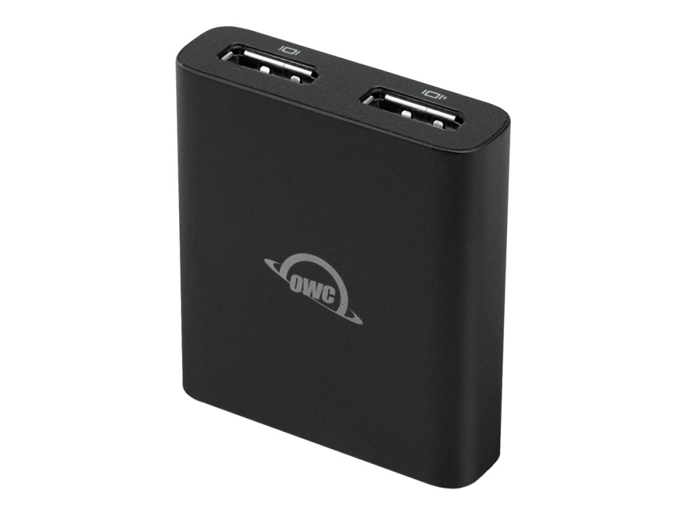 Owc Thunderbolt Dual Displayport Adapter, Usb Typ-C, Displayports Ausgang, 7680 X 4320 Pixel