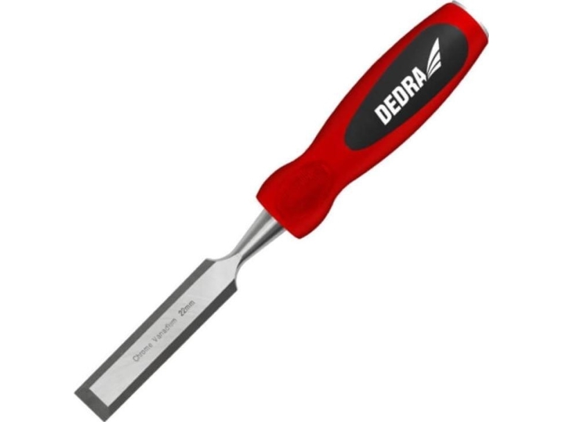 Dedra 32Mm Chisel, Crv Steel, Bi-Material Handle
