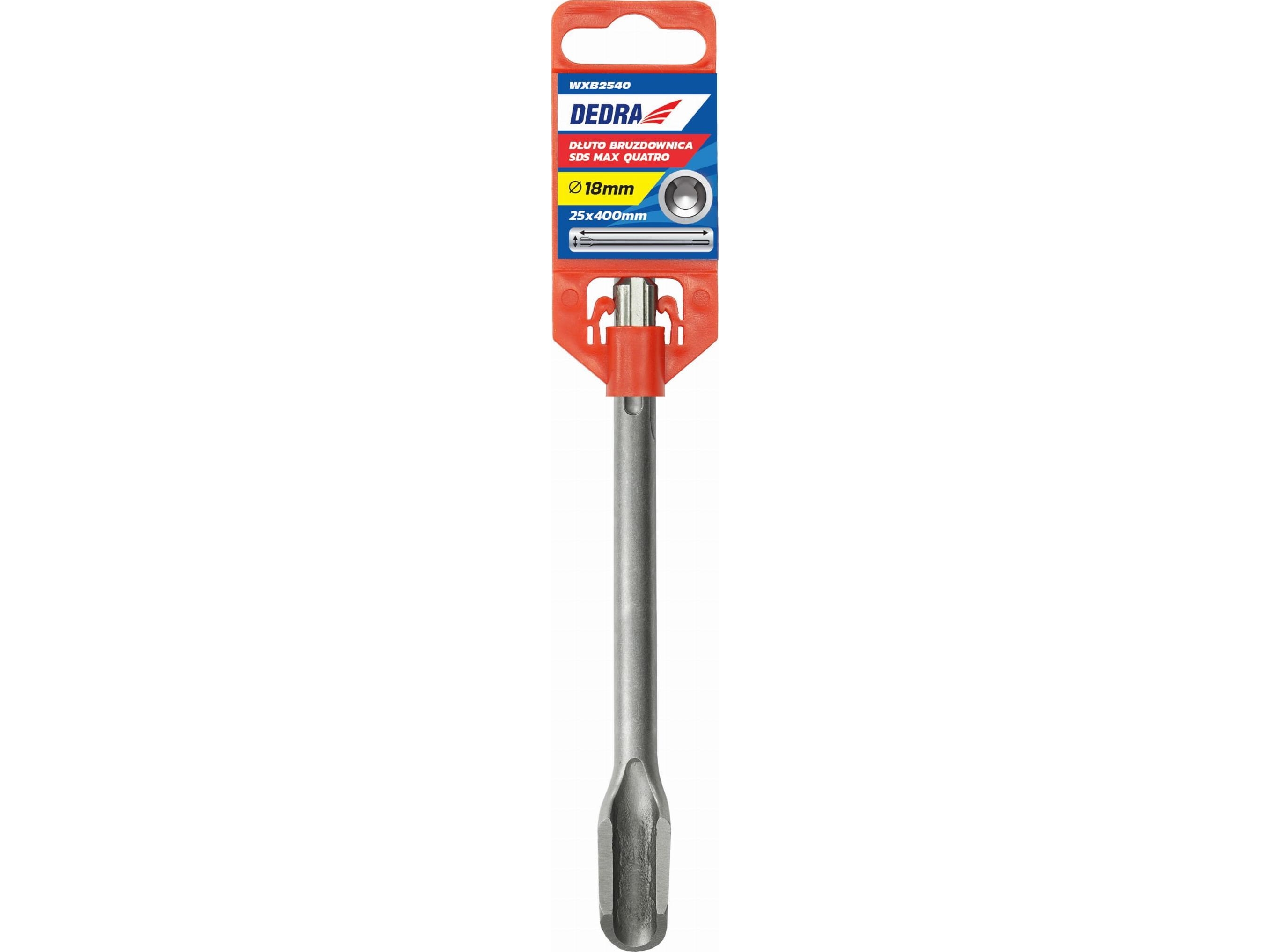 Dedra Chisel Sds Max 25X18x400mm