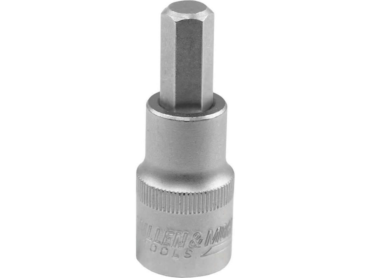 Dedra Steckschlüssel Sechskant Hex 1/2" H6 L55 Mm