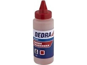 Dedra skrivekridt rød 115g