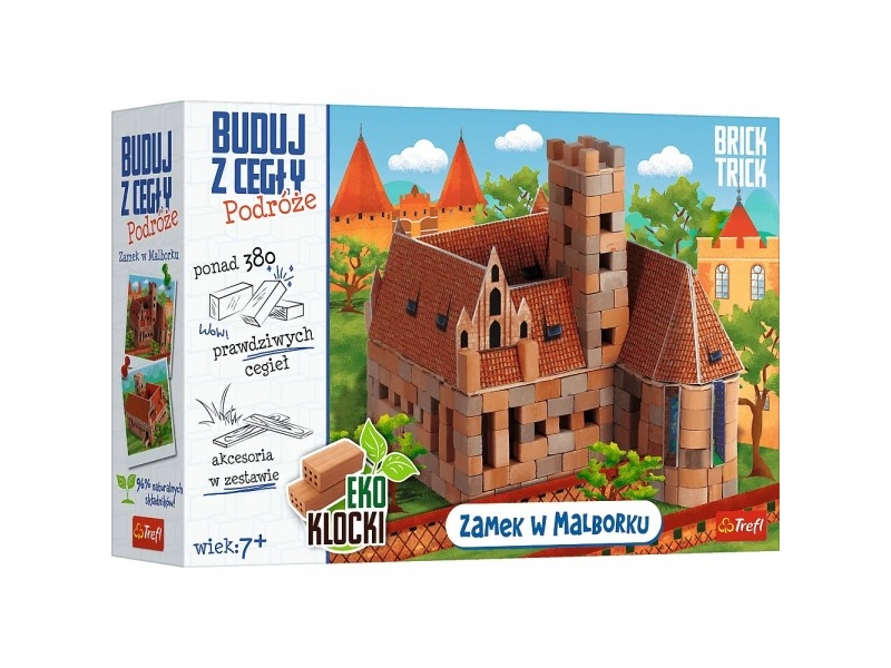 Trefl byggesæt med klodser - Slot i Malbork (EKO)