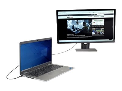 Black Box - Adapterkabel - 24 Pin Usb-C Han Til Hdmi Han - 91.4 Cm - Aktiv, 4K60 Hz (3840 X 2160) Unterstützung