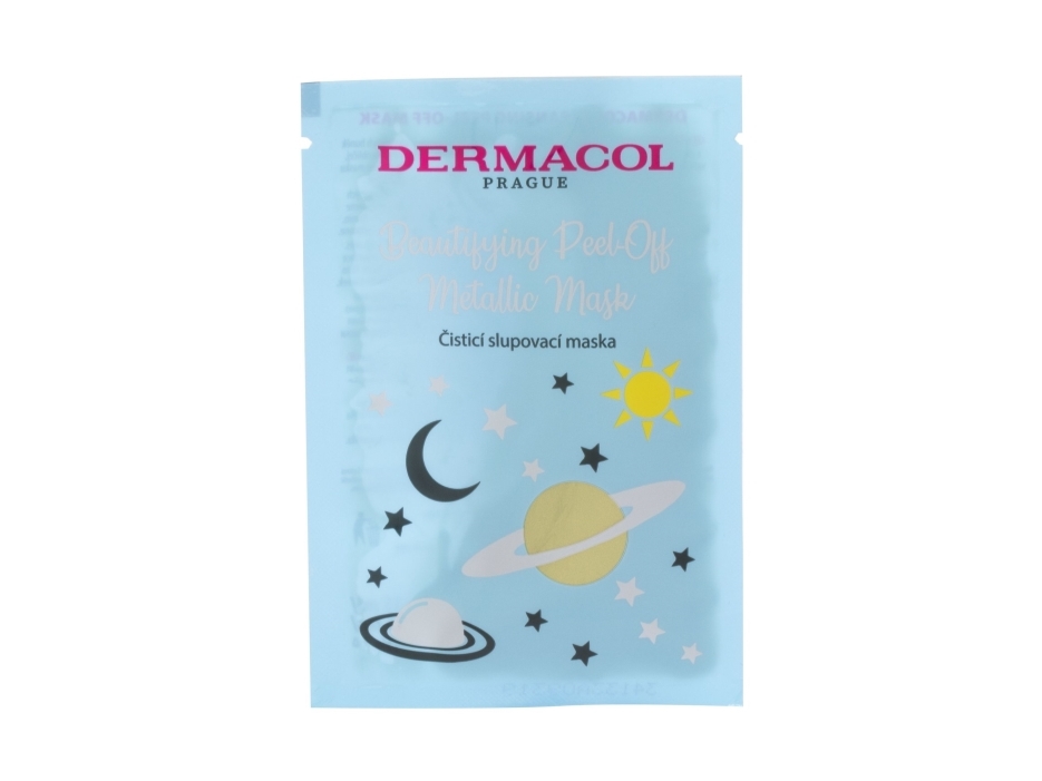 Dermacol Beautifying Peel-Off Metalic Mask 15 ml | Hudvård - Masker - Cleansing Mask | GameStuff