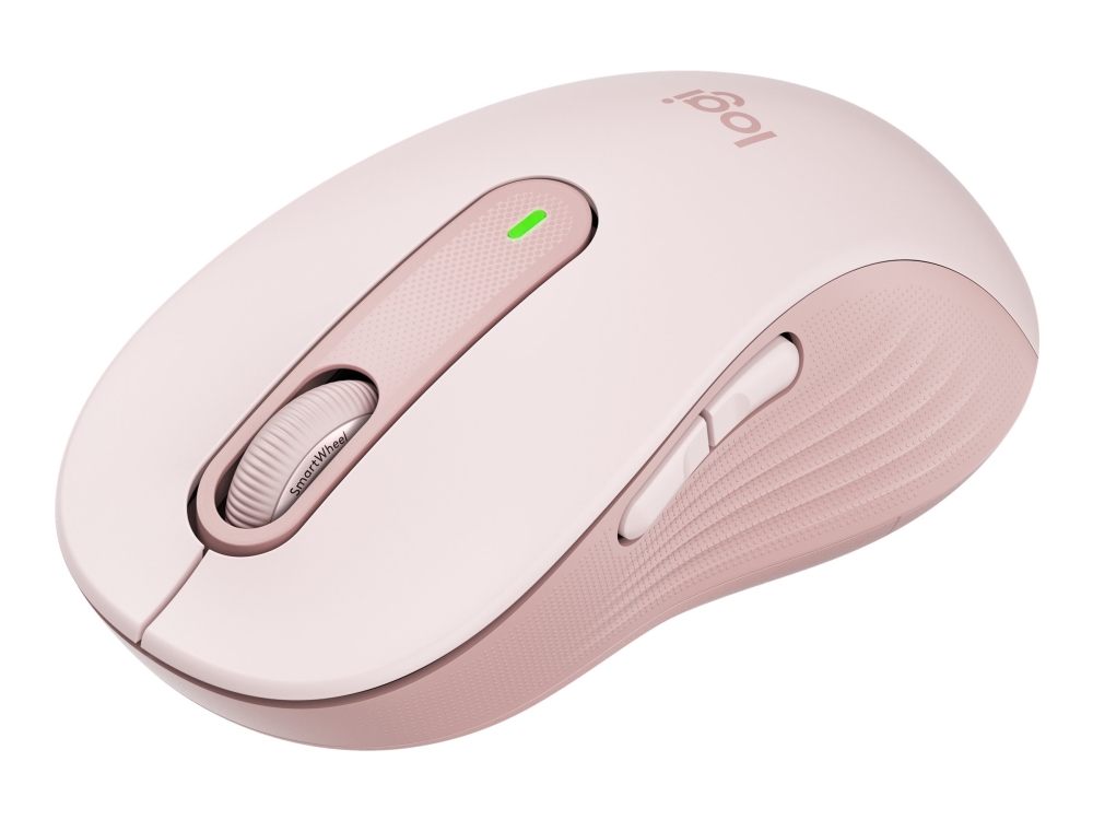 Logitech Signature M650, Rechts, Optisch, Rf Wireless + Bluetooth, 2000 Dpi, Pink