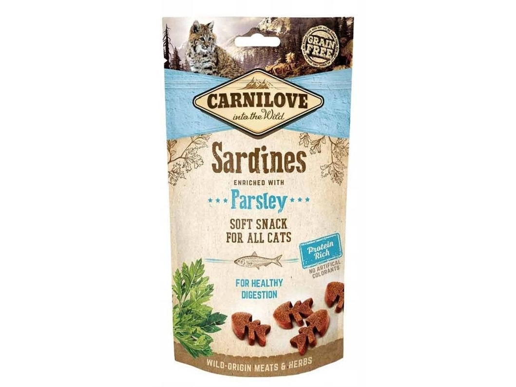 Carnilove Carnilove Cat Snack Fresh Soft Sardine+Parsley 50g | Sällskapsdjur - Katt - Kattgodis | GameStuff