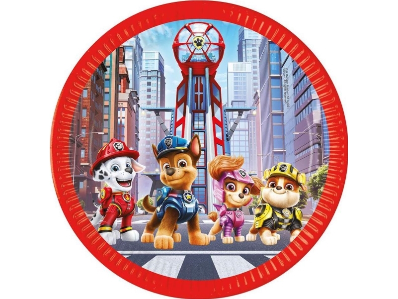 Paw Patrol Tallerkner, 23 Cm