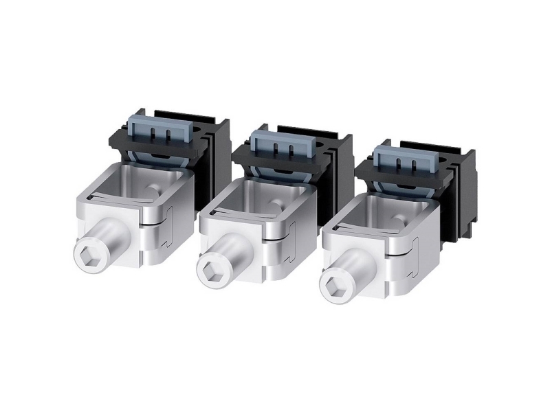 Siemens 3VA9163-0JA12 Effektkontakt-tilbehør 1 stk (B x H x T) 18.4 x 22.3 x 42.6 mm