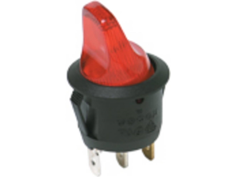 C & K Switches CR102J4RS215QF7 Vippekontakt 125 V/AC 16.00 A 1 x On/Off 1 stk Bulk