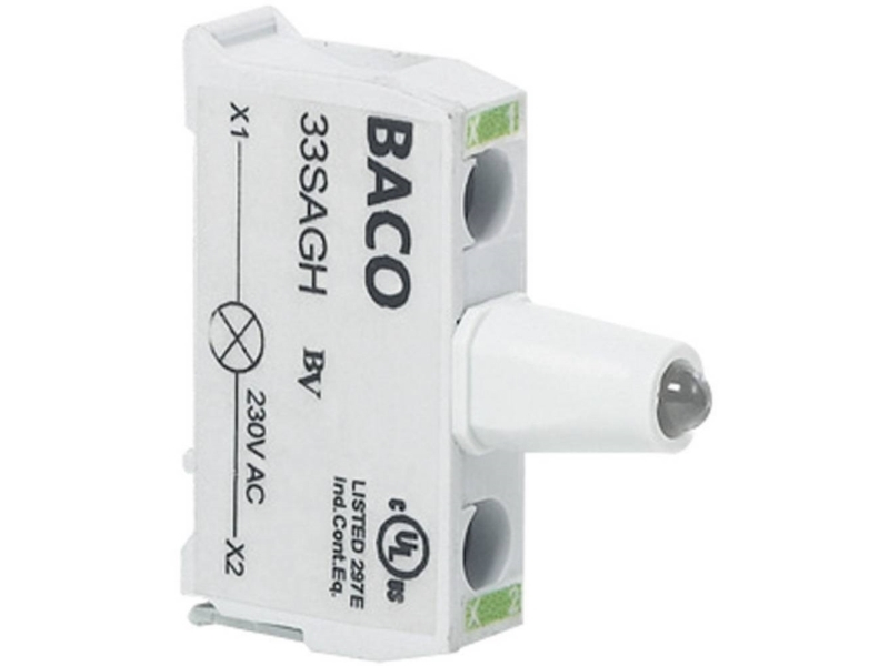 Baco Ba33sayl Led-Element Gul 12 V/Dc, 24 V/Dc 1 Stk