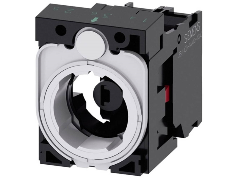 Siemens 3su1501 1ag30 1ca0 Kontaktelement Led Element Med Adapter Brydekontakt Gul Stk