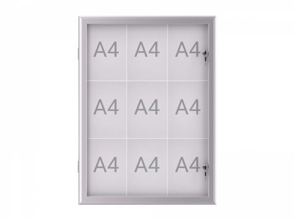 MAUL Excite, 651 x 912 mm, Portræt, Stål, Glas, Aluminium, 1 dør(e), 739 mm