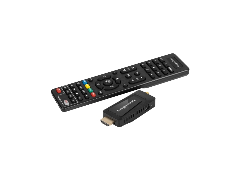 Kruger &amp  Matz KM9999 DVB-T / DVB-T2 HD Mini Tuner for H.265 HEVC Terrestrial TV