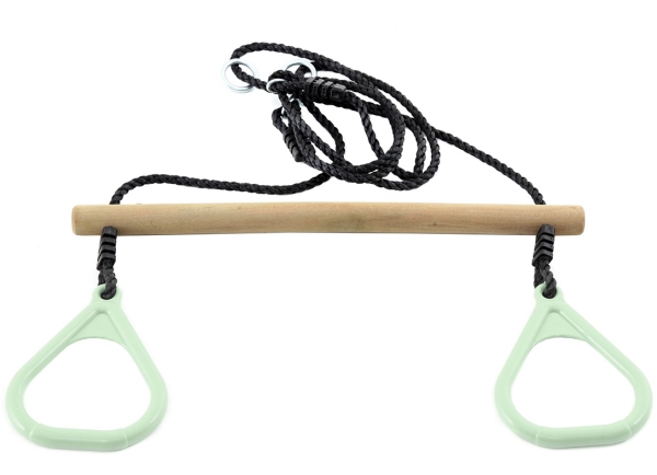 Hörby Bruk Trapeze Swing, Ljusgrön | Utomhusleksaker - Spela i trädgården - Gungor | GameStuff