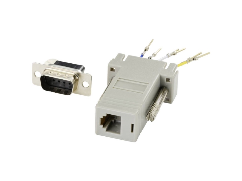 Tru Components D-Sub-Adapter D-Sub-Stik 9-Pol. - Rj12-Tilslutning 1 Stk