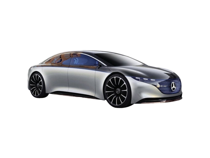 Maisto Mercedes Eqs Blau : Modelbil