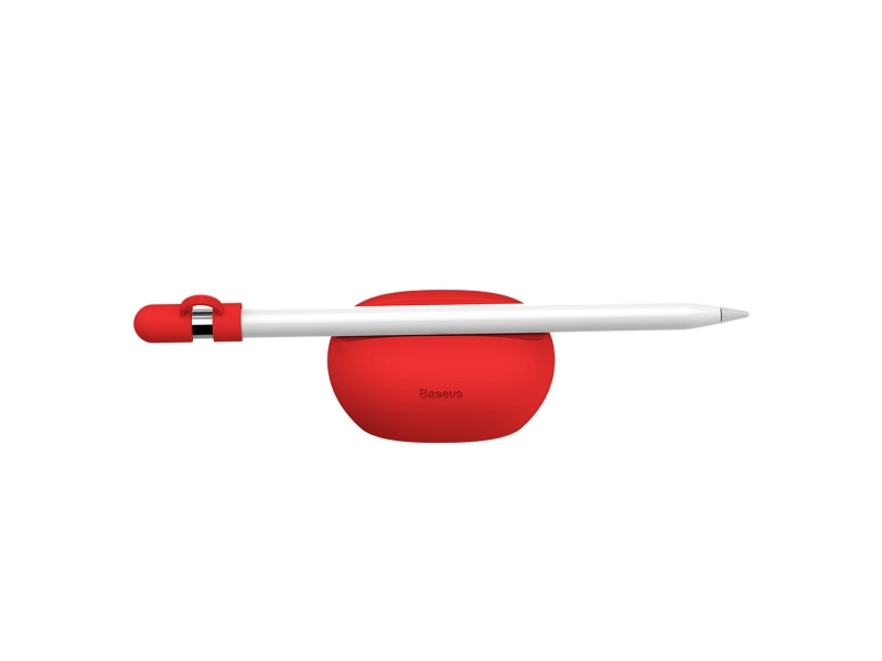 Baseus Pencil Silicon holder - Red | Datorer & Surfplattor - Tillbehör till surfplattor - Tillbehör Surfplatta | GameStuff