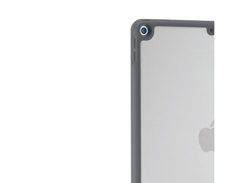 Pipetto Origami Case with TPU Bumper for iPad 10.2 2019/2020/2021 - Black