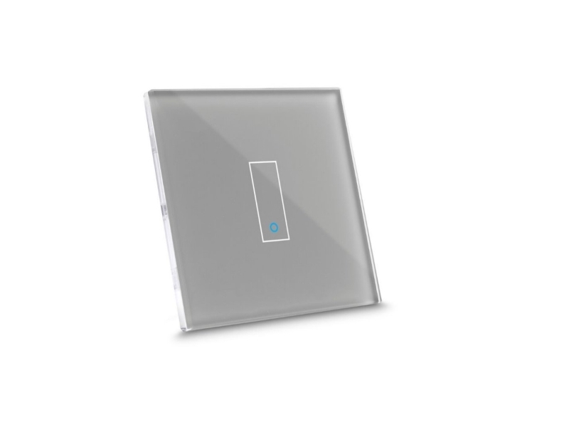 Iotty Smart Switch Faceplate 1-Gang - Sort