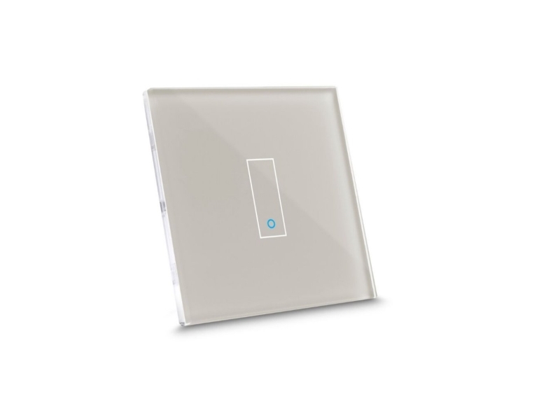 Iotty Smart Switch Frontplade 1-Gang - Cyan