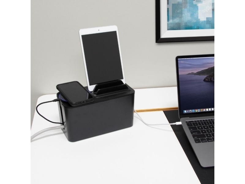 BlueLounge Bluelounge CableBox mini Station organizer cable organizer black