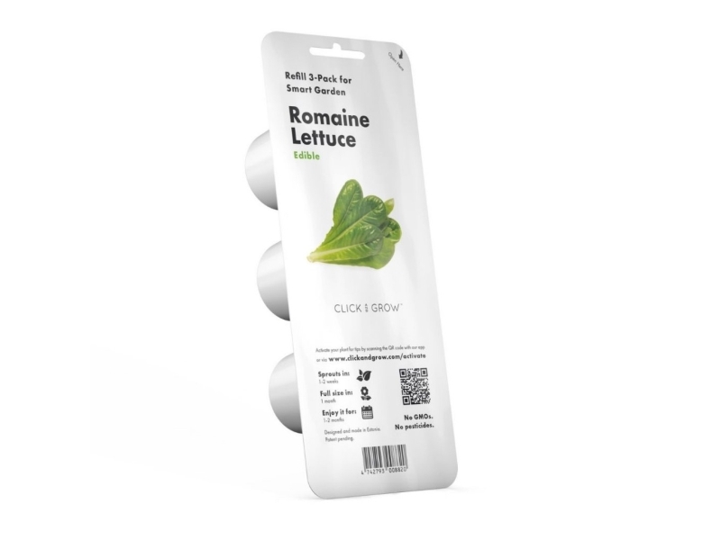 Click & Grow SGR50x3, Spiselig plante, Salat, Genopfyldning, Hurtig producent (3-5 uger), 2- 14 dage, 18 - 24 måned(er)