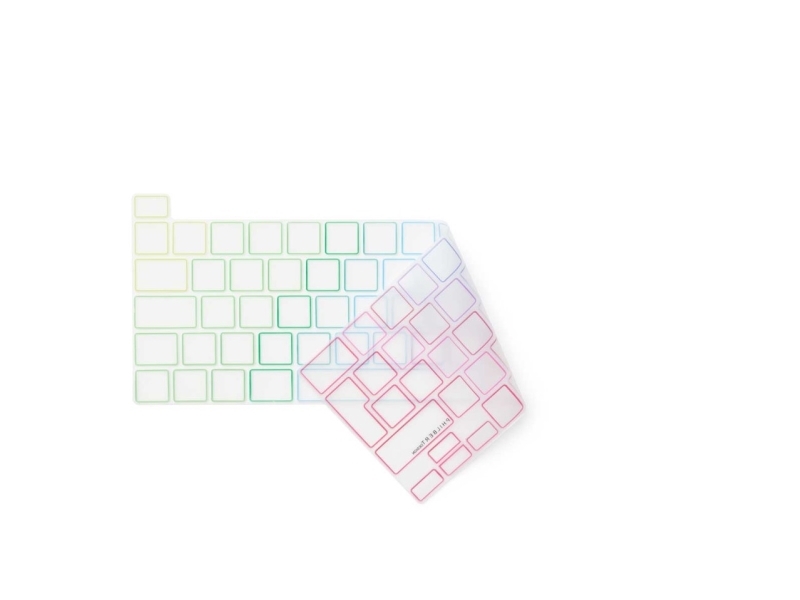 KB Cover MacBook Pro 13-16’’ 2019-2022, TRNSP/Rainbow