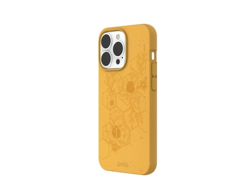 Pela Classic Case Hive Edition - Honey For Iphone 13 Pro - Honey Yellow