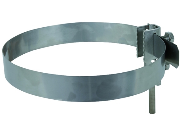 Dehn 540200, Rørholder, Rustfrit Stål, 1 Stk, 16,8 Cm