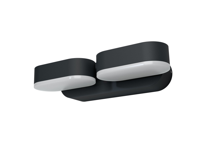 Ledvance Endura Style Mini Spot Ii Udendørs Vægbelysning Grå Aluminium Polymethylmethacrylat Pmma Ip44 Terrasse I