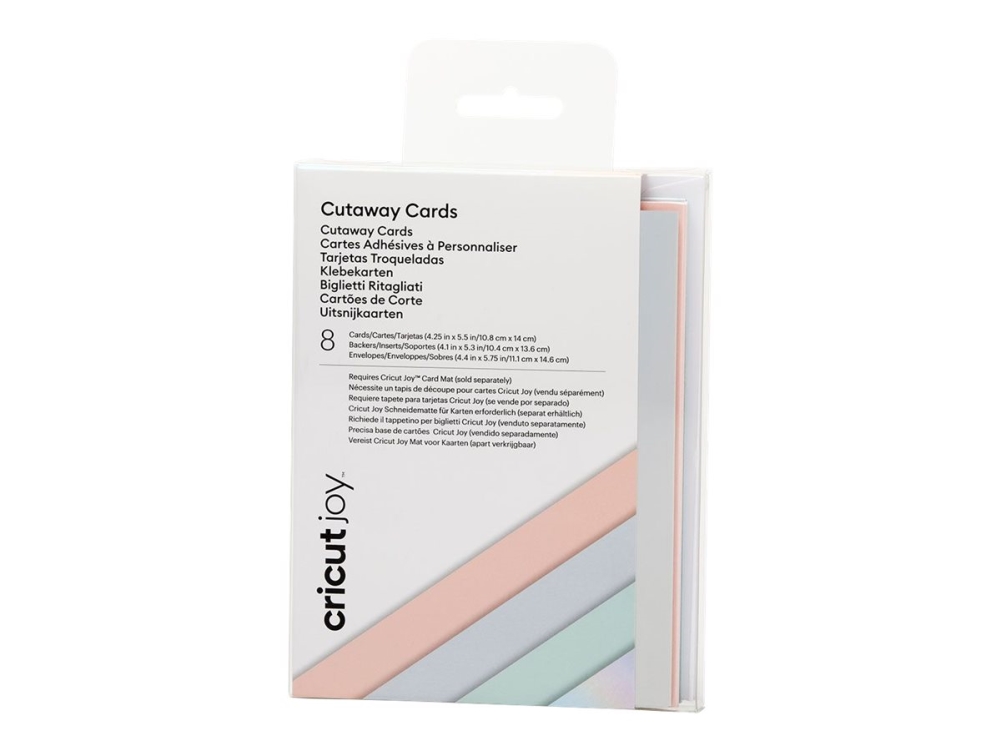 Cricut Joy Pastel Sampler - Indstikskortsæt