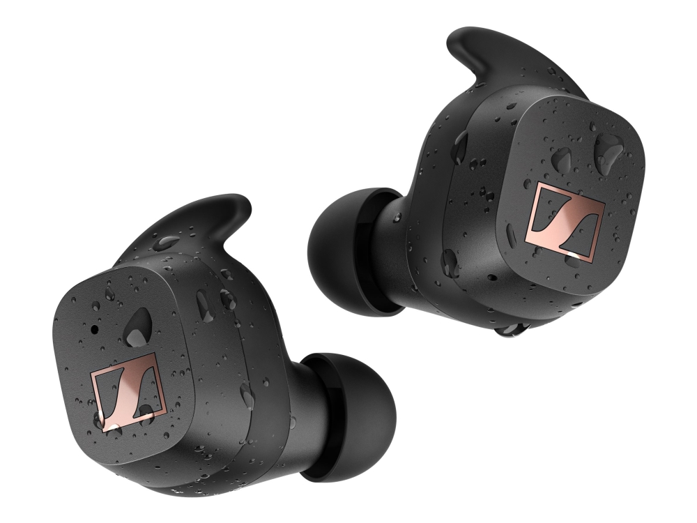 Sennheiser SPORT True Wireless - Ægte trådløse øretelefoner med mik. - i øret - Bluetooth - sort