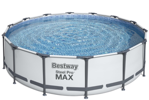Bestway 56950, 13030 L, Indrammet pool, Stige, Blå, 54 kg