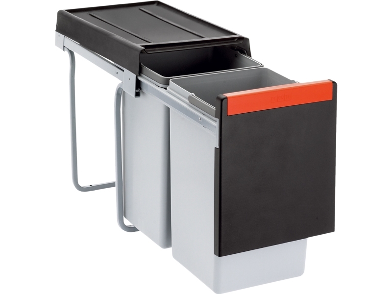 Franke Cube 30 affaldssystem, 30 liter, sort