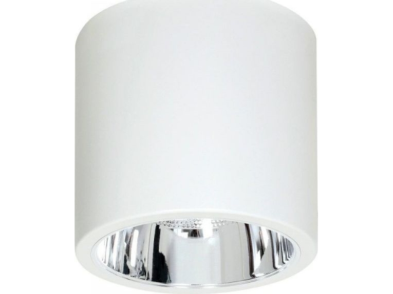 Deckenleuchte Wohnraum Deko Aufputz-Downlight 15,5 Cm Weiß