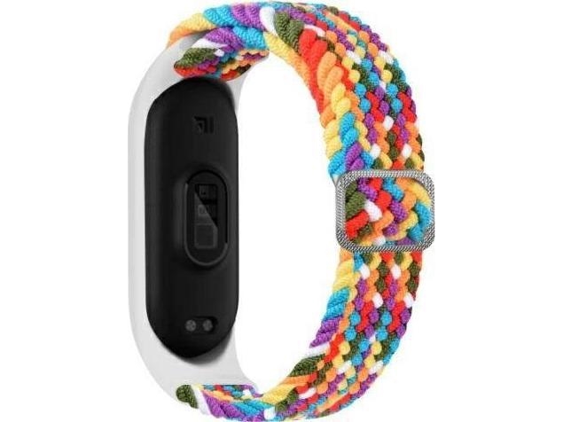 Beline Beline Pasek Mi Band 5/6 Textile Rainbow Colour