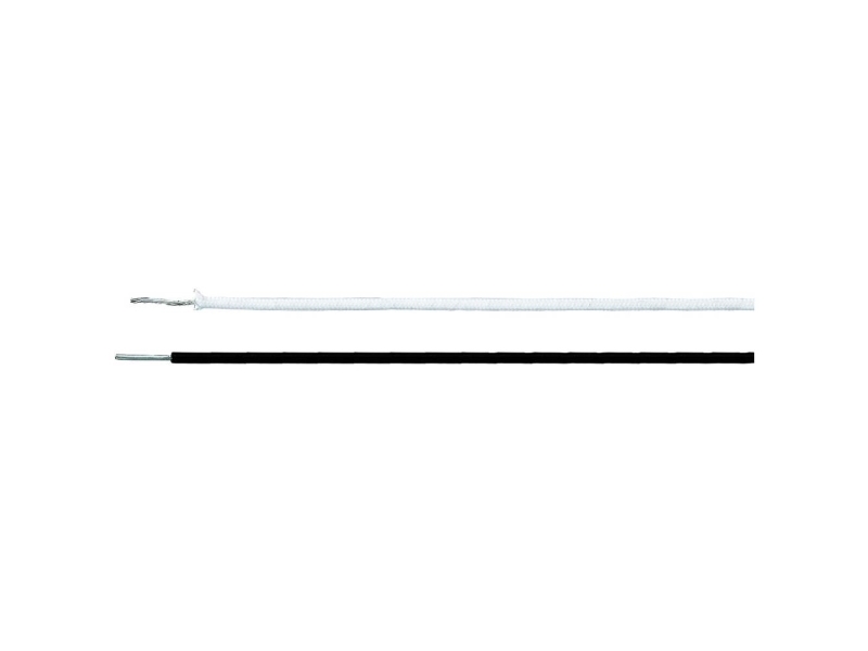 Helu 46705-100 Hochtemperaturleiter Sid 1 X 2,50 Mm² Weiß, 100 M