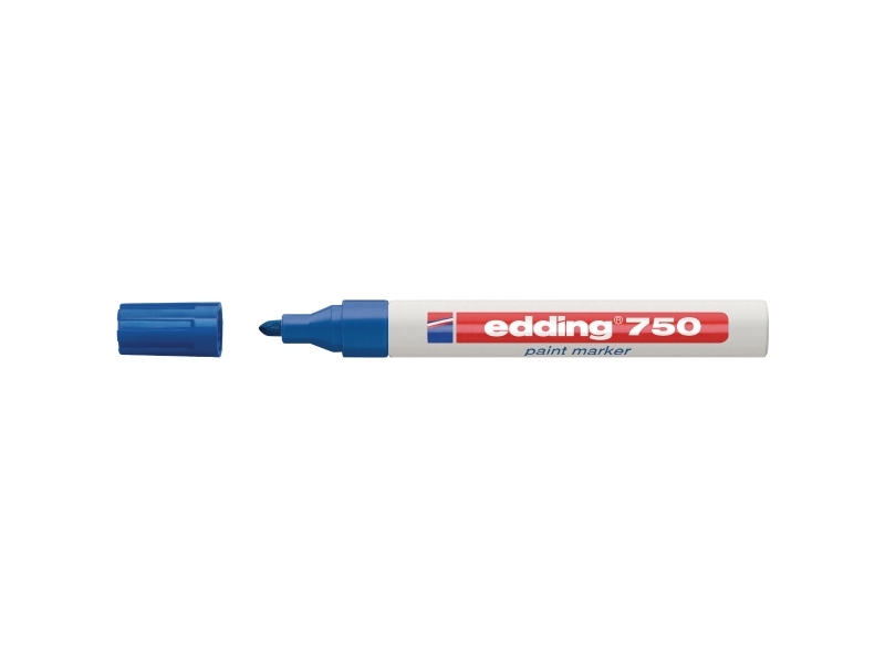 Marker Edding® 750 blå 2-4 mm | Skrivredskap - Märkpennor - Övriga | GameStuff
